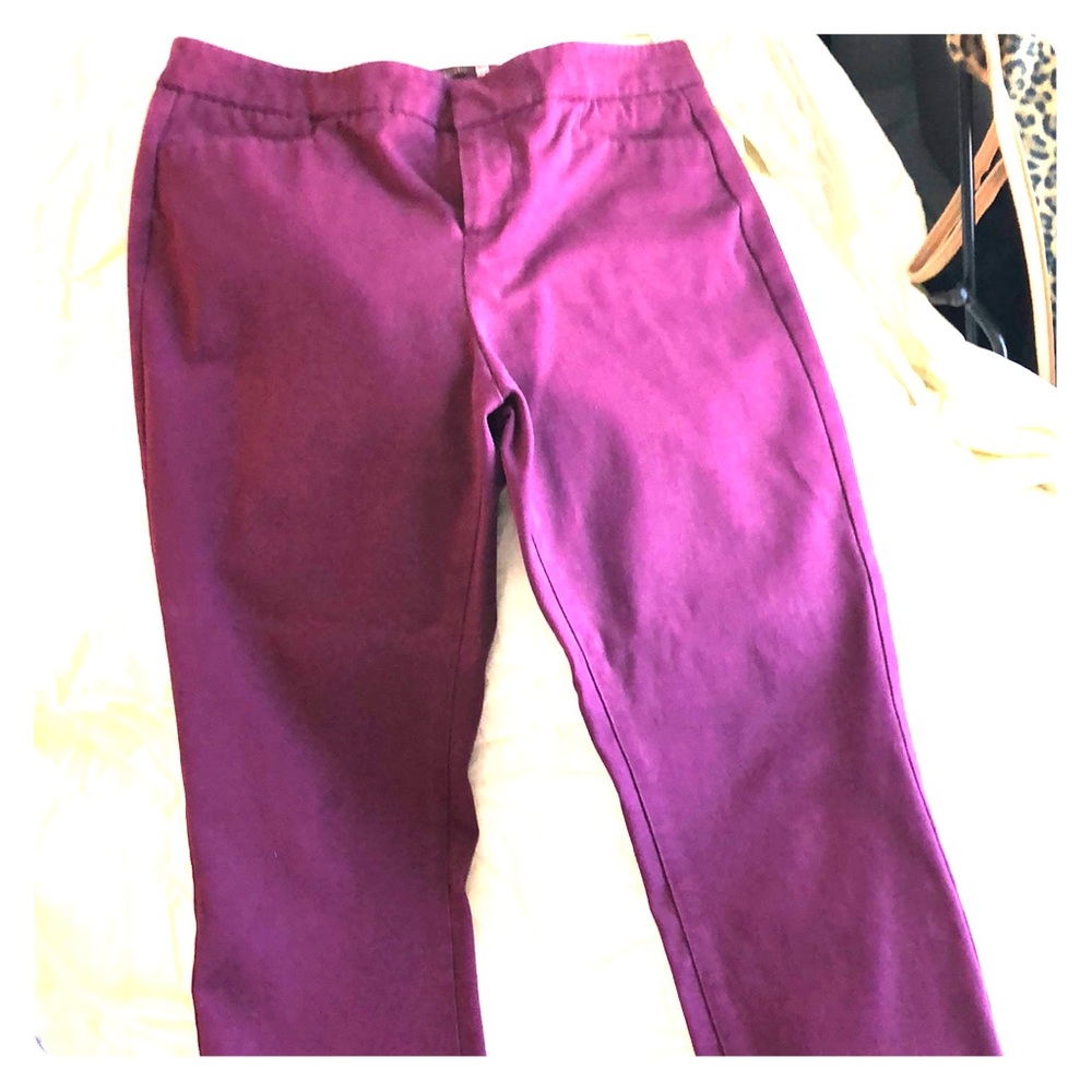 Maroon dress pants